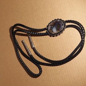 Agate Bolo Tie